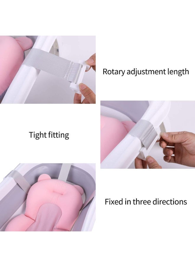 Bath pillow for newborns – non-slip, foldable, comfortable and safe – from 0 to 12 months - Image 5