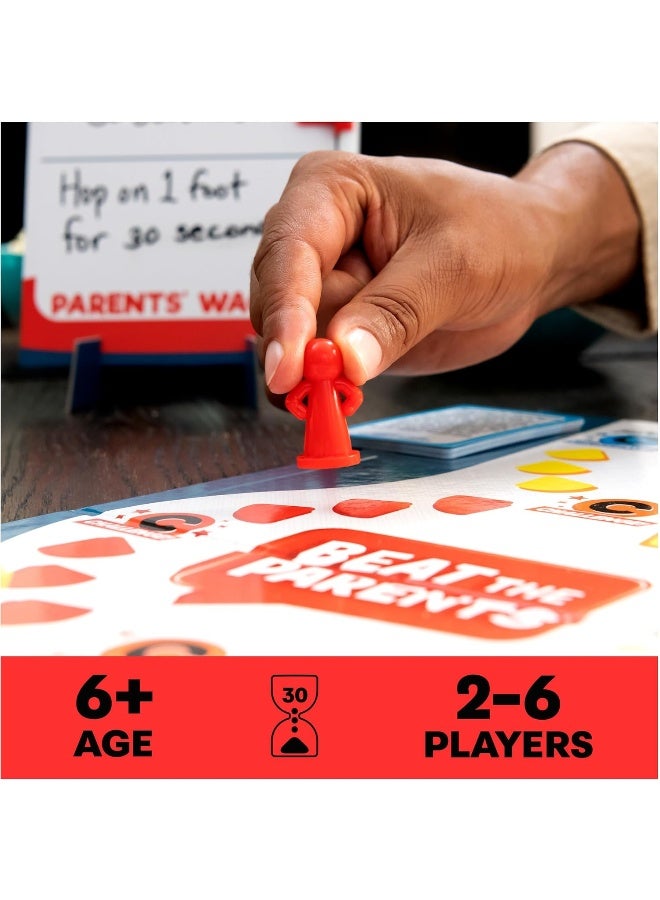SPIN MASTER GAMES Beat The Parents Classic Family Trivia Game, Kids vs Parents for Ages 6 and up - Image 3