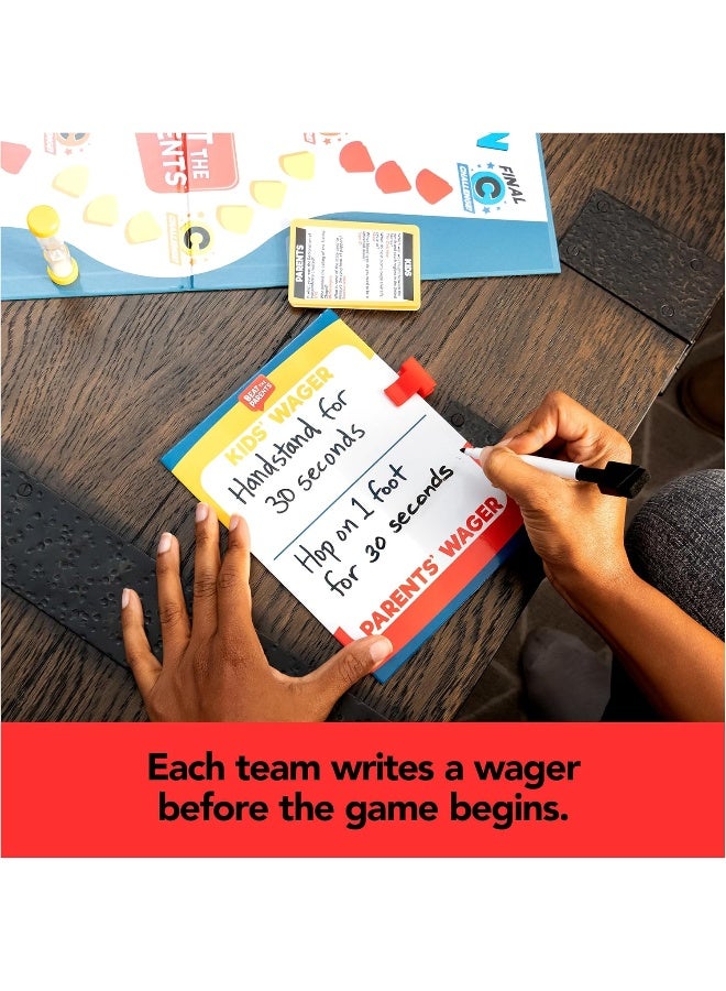 SPIN MASTER GAMES Beat The Parents Classic Family Trivia Game, Kids vs Parents for Ages 6 and up - Image 4