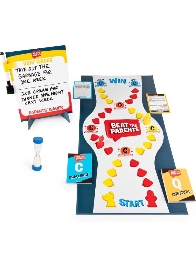 SPIN MASTER GAMES Beat The Parents Classic Family Trivia Game, Kids vs Parents for Ages 6 and up - Image 2