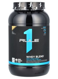 Rule One Proteins Whey Blend Protein Powder Drink Mix Cafe Mocha 2.02 lb (918 g) 