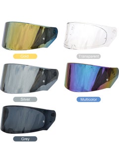 NIBEMINENT Motorcycle Anti-Scratch Wind Face Shield Helmet Lens Visor  - Image 2