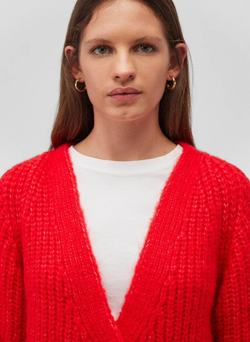 MAVI Buttoned Red HÄ±rka