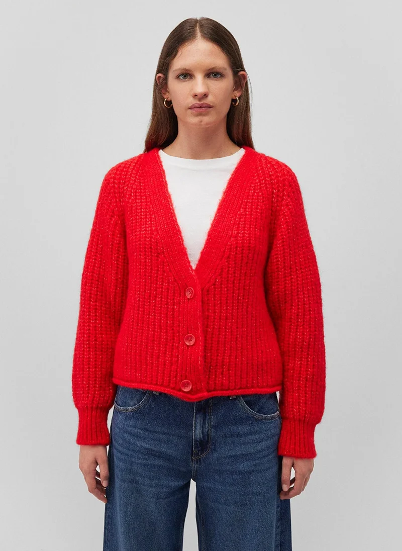 MAVI Buttoned Red HÄ±rka