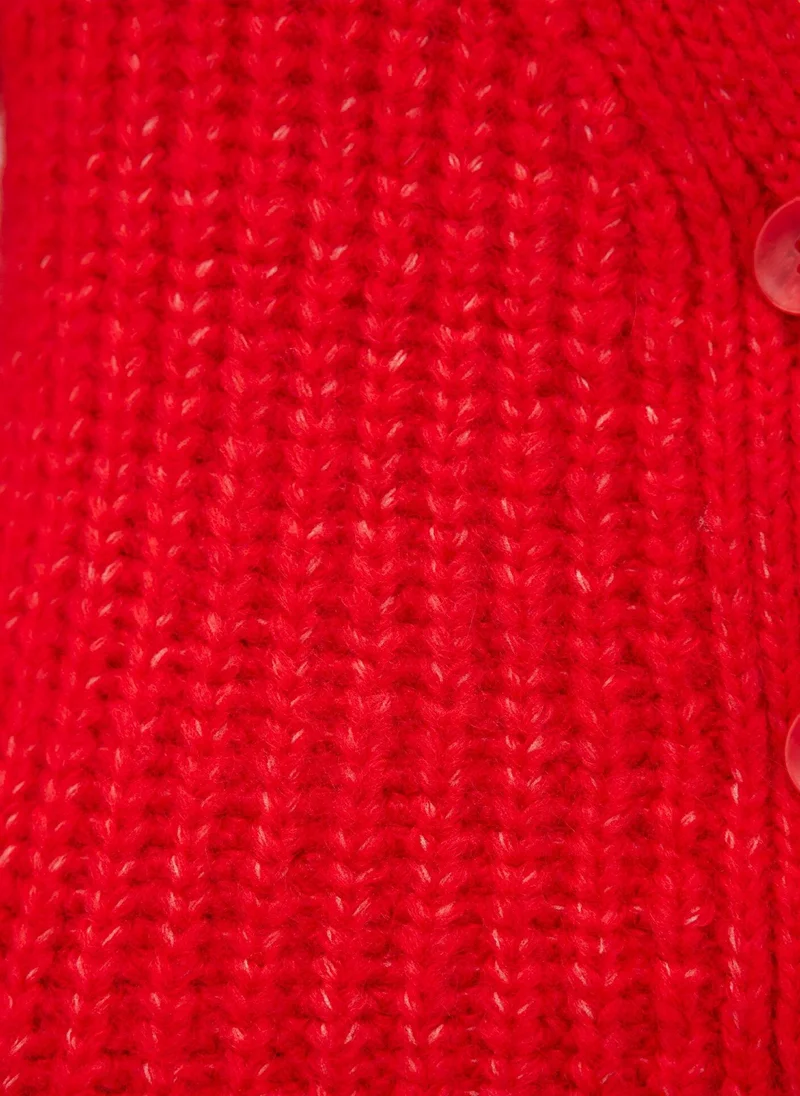 MAVI Buttoned Red HÄ±rka