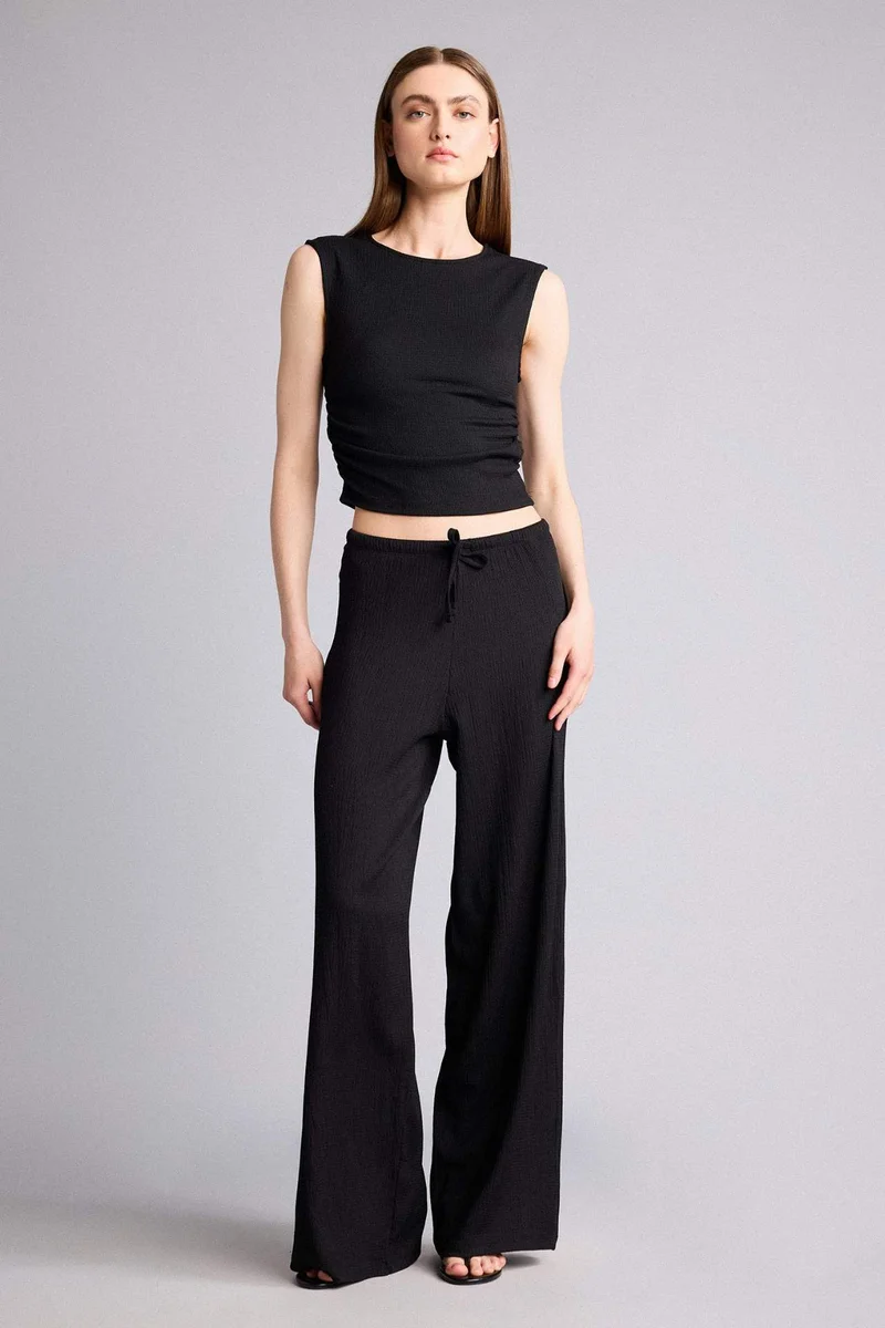 DeFacto Slim Fit Crew Neck Tank Top