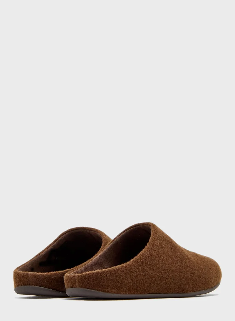 FitFlop Shove Felt Bedroom Slippers