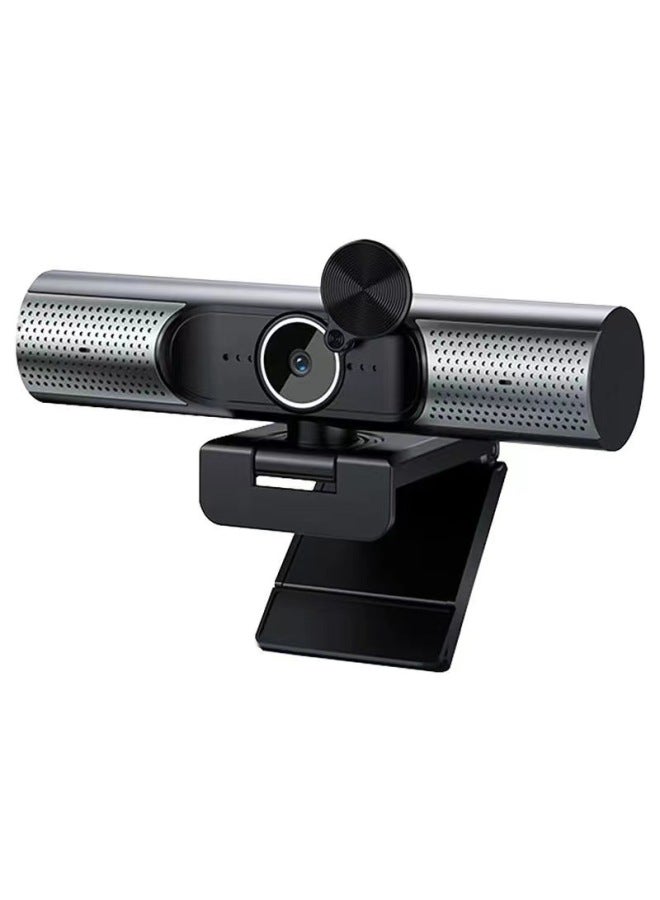 SH16 Audio Computer Live Camera 2K HD USB Notebook Network Video Desktop Computer Photography Head-Color:2K Small Lens Autofocus + Built-in Audio  - Image 1