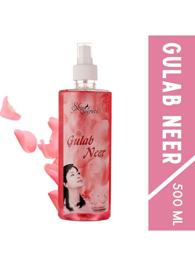 Skin Secrets Gulab Neer (Rose Water) For Hydrated & Plump Skin 500Ml - Image 3
