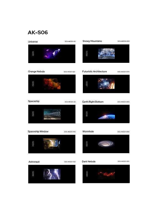 Godox AK-S06 Slide Set Transparencies for Godox AK-R21 Camera Flash Projector, Pack of 10pcs  - Image 4