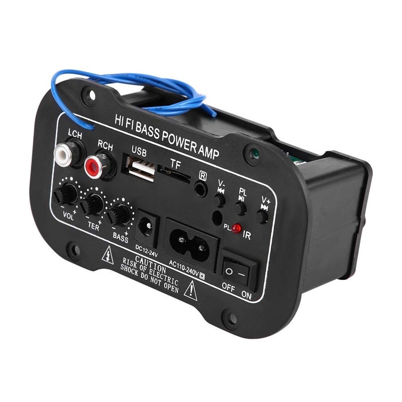 Generic Qiilu Bluetooth HiFi Amplifier, 5 Inch Auto Car Digital Bluetooth Amplifier HiFi Bass High Power Stereo Audio AMP  - Image 2