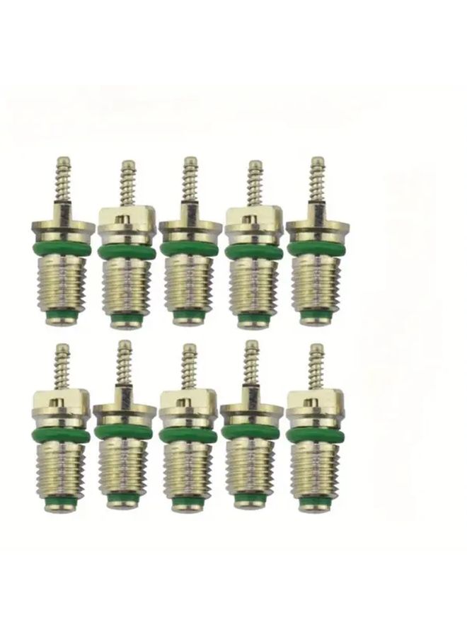 2pc Black Automotive AC Valve Core Quick Release Filling Kit - Image 1
