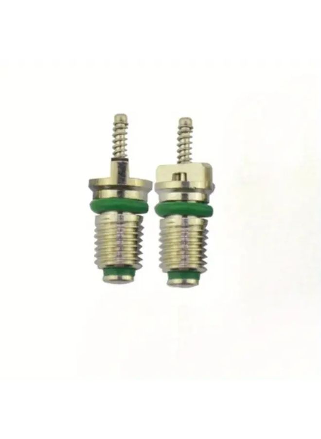 2pc Black Automotive AC Valve Core Quick Release Filling Kit - Image 3