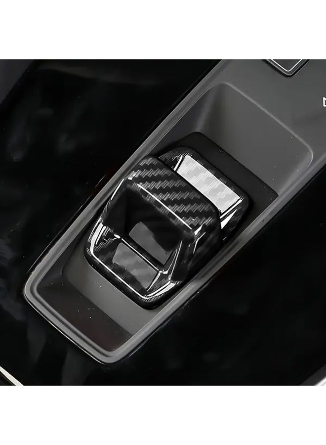 Carbon Fiber Shift Knob Cover for Audi A3 8Y 2021 2022 Gear Cover - Image 5
