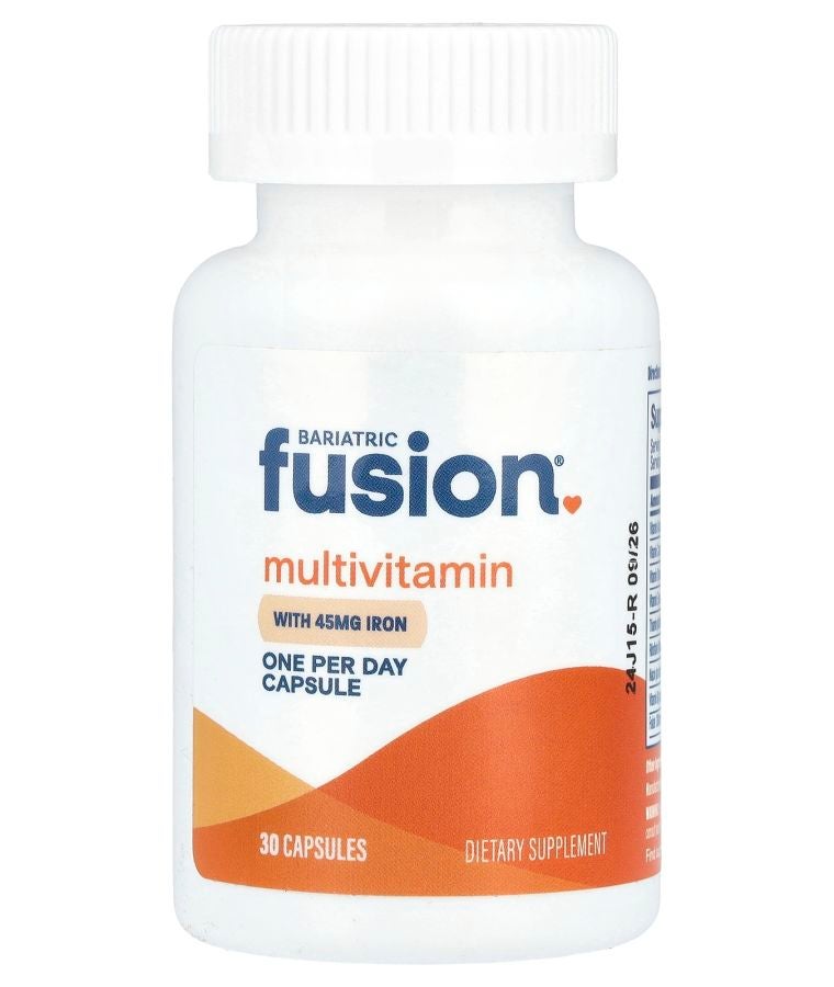 Bariatric Fusion فيتامينات متعددة مع الحديد 30 كبسولة