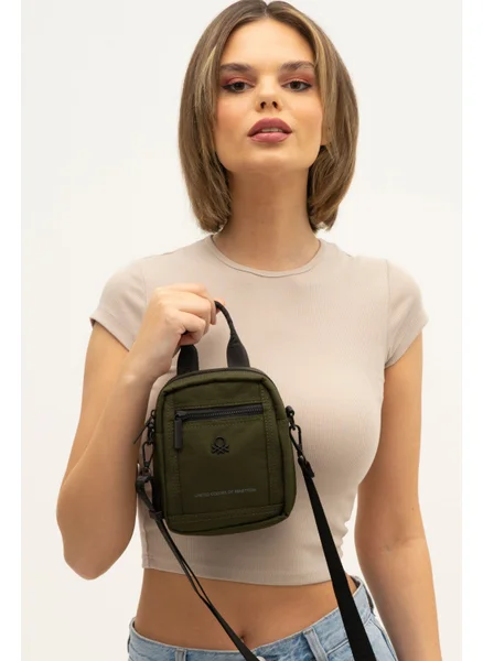 يونايتد كولورز أوف بينتيون Benetton Men's Crossbody Bag Khaki BNT1265