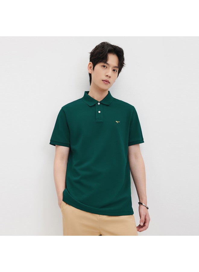 Septwolves Ice-cool Feel】25 Summer Classic Durable As New, Color-fast Collar, Multi-color Breeze Polo Shirt For Men - Image 2