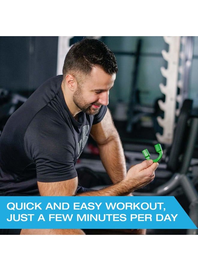 Tilcare Jawline Exerciser Jaw Exerciser for Men and Women That helps to workout your Jaw, Neck and tone your face with exercise - Face Slimmer That will chisel your Jawline - Intermediate 50lb - Image 5