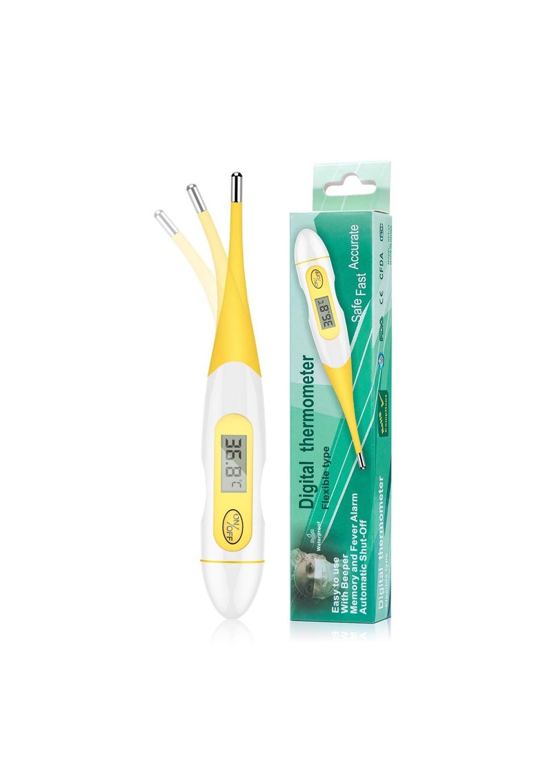 mc Medical Digital Thermometer - Flexible Tip - Waterproof 