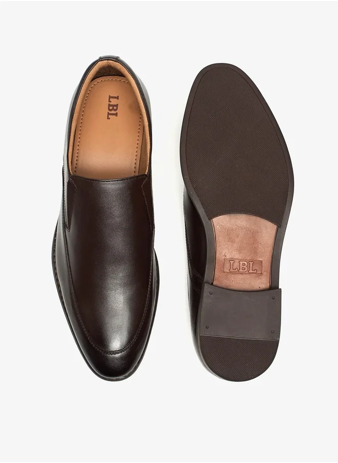 ال بي ال من شو اكسبرس Men Solid Slip-On Loafers