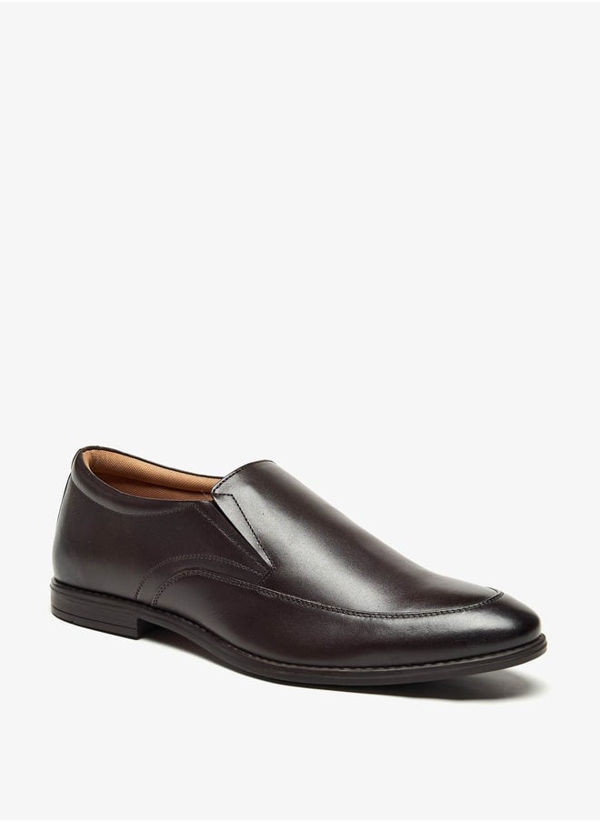 LBL by Shoexpress Men Solid Slip-On Loafers  - Image 2