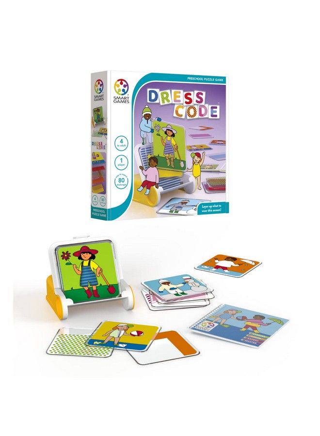 SmartGames Dress Code Stacking Game With 80 Challenges For Kids Ages 4 +  - Image 2