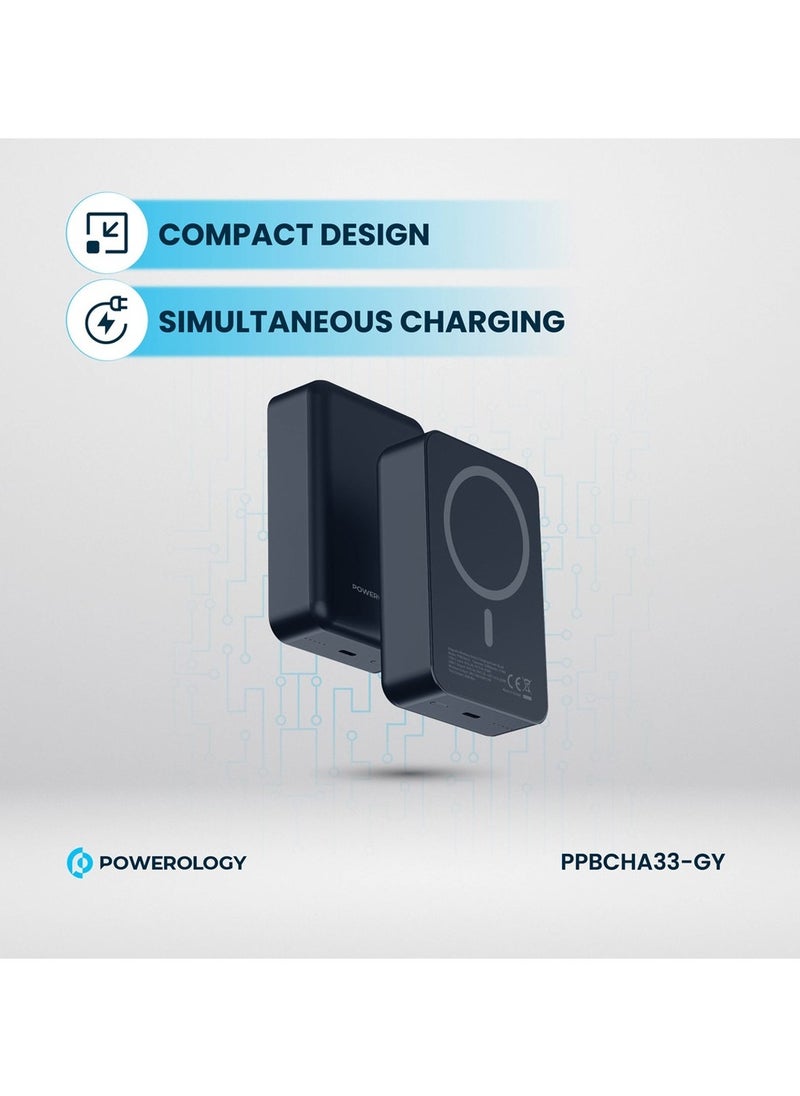 Powerology 20000 mAh 20W PD & 15W Magsafe Powerbank  - Image 3