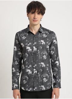 Cotton Shirt for Men | Slim Fit, Long Sleeve, Casual & Formal Wear | Soft, Breathable Fabric for Office, Everyday, & All-Season Use in Classic & Trendy