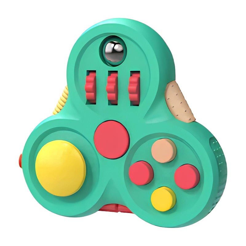 Yrissmiss Fidget Toys for Adults1PCS Fidget Pad Easter Basket Stuffers for Boys GirlsSensory Toys Stress Relief Cube Clicker ControllerADHD Autism Fidget Spinner for Office Desk Travel Games - Image 3