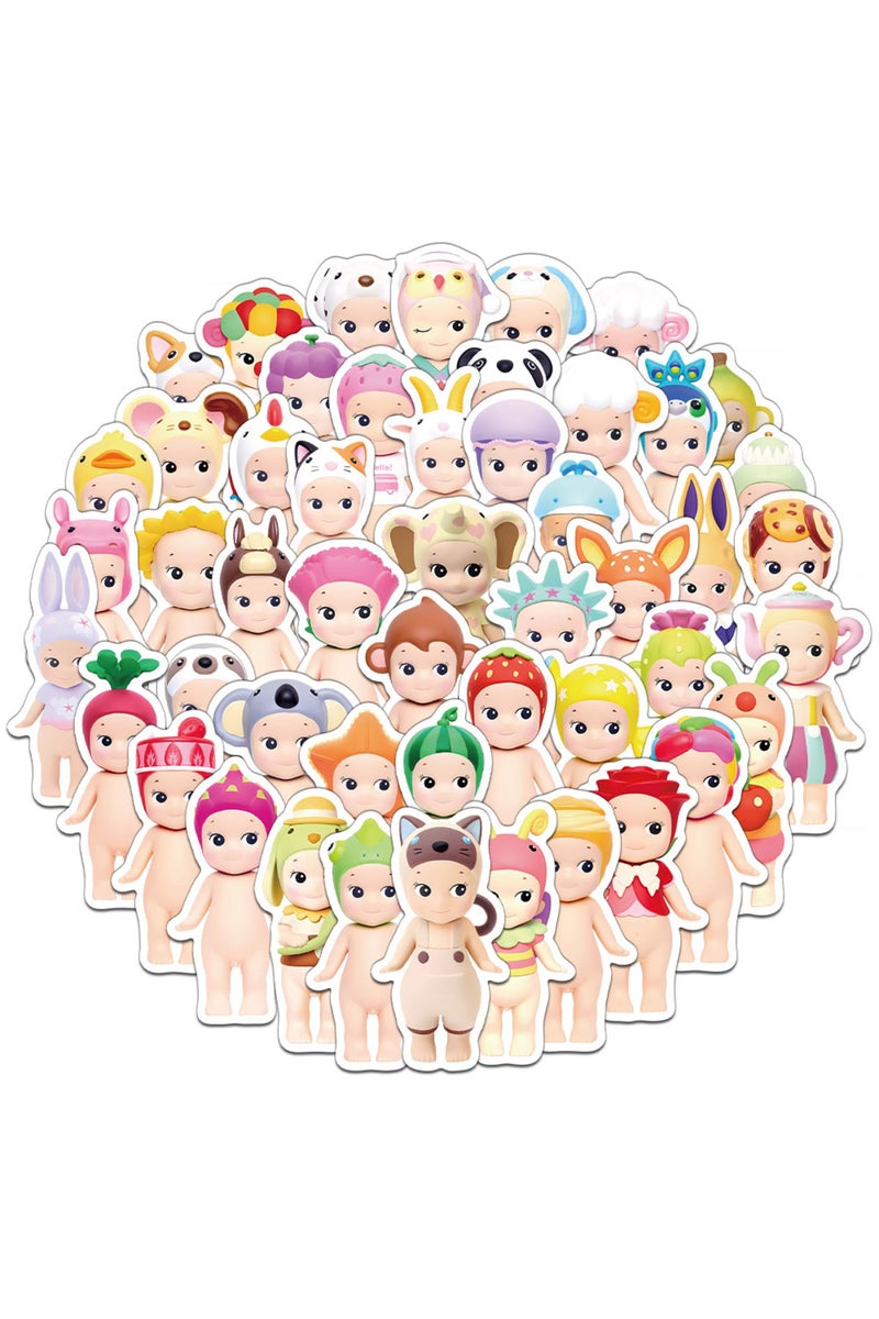 50PCS 50/100PCS Creative Sonny Angle Stickers Decorative Phone Cases, Notebook Water Cups DIY Person