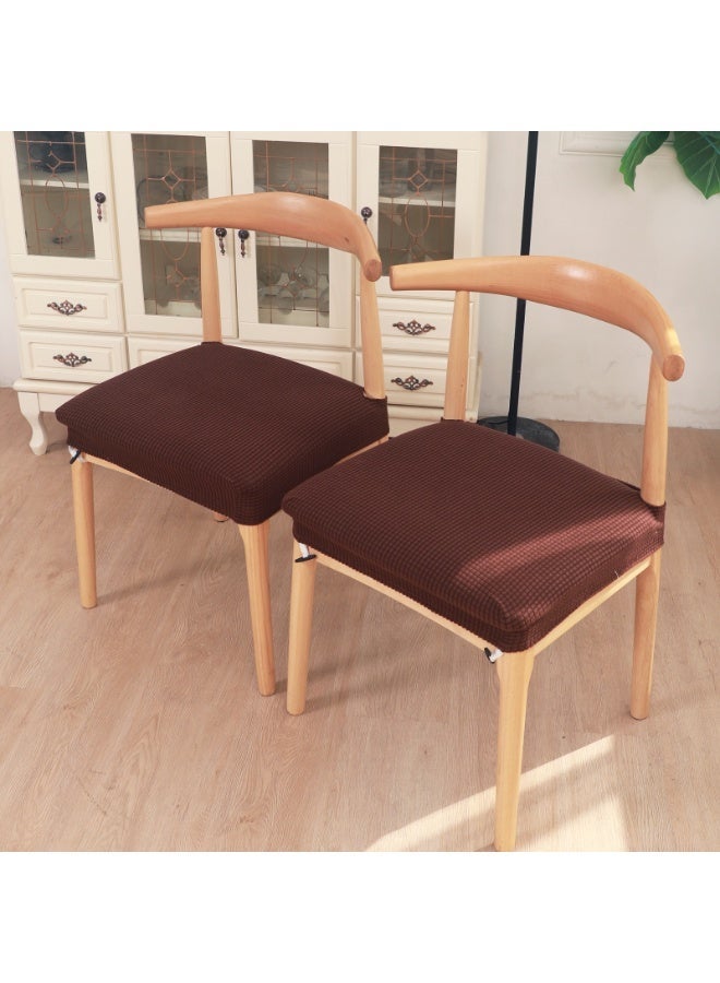 6 PCS Stretch Seat Covers Dining Chairs Covers Protector - Image 2