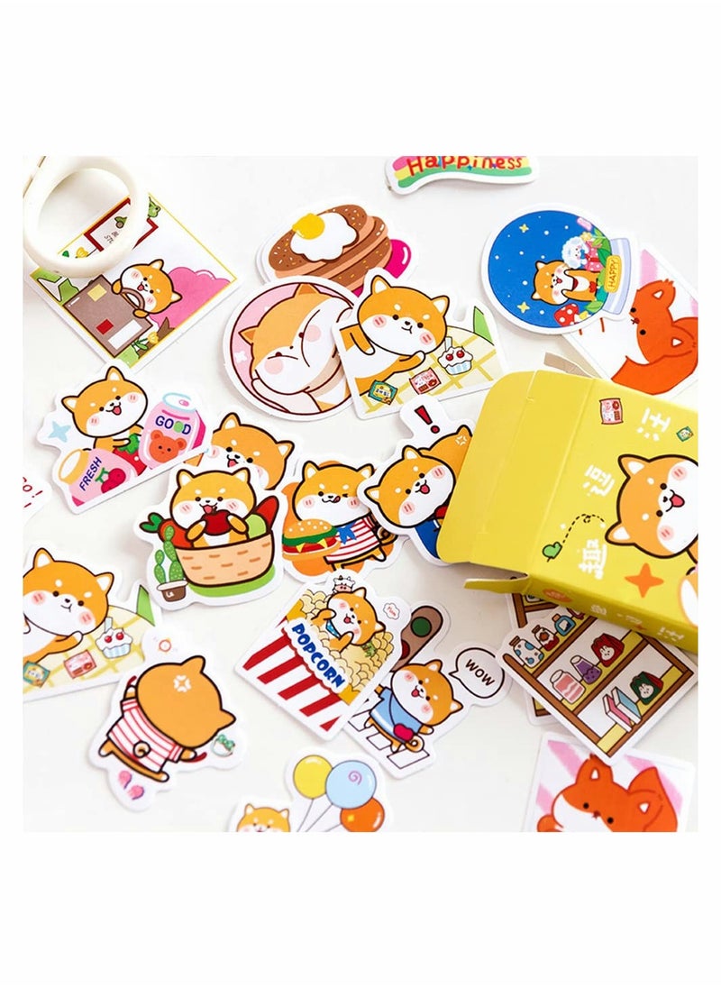 KASTWAVE Cute Kawaii Cartoon Animal Stickers for Kids, 300 Pieces Small Size Korean Scrapbook Decor Decals Pack for Photo Planner Notebook DIY Gift Card Dairy Suitcase Album Laptop Phone Case（Animal Friends）  - Image 4