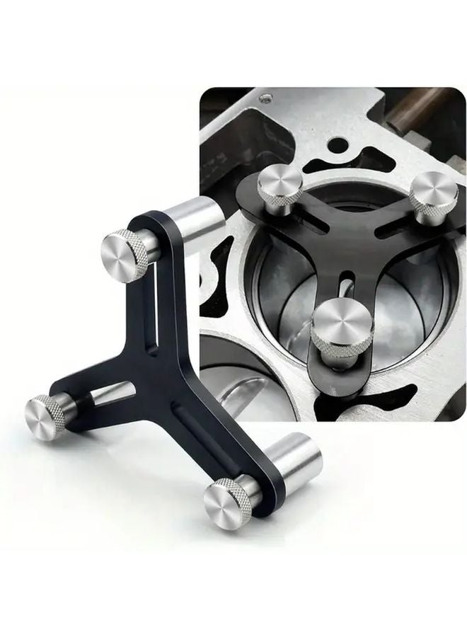 مجموعة أدوات قياس فجوة نهاية مكبس عالمية 2.5 بوصة باللون الأسود مع مقياس الفجوات - Image 5