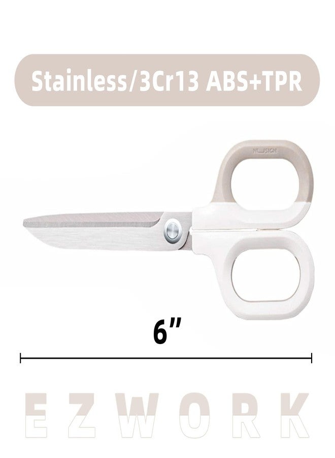 EZWORK EZ-NS056-White-M Scissors Style - Image 5
