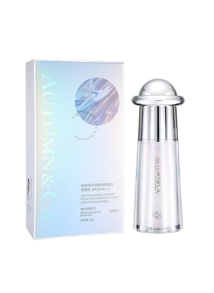 Joyeworld - A Light, Non-Greasy Sunscreen, Corrective, Barrier And Whitening Sunscreen That Blocks Uv Rays And Is Enriched With 4 Botanical Extracts - Image 1