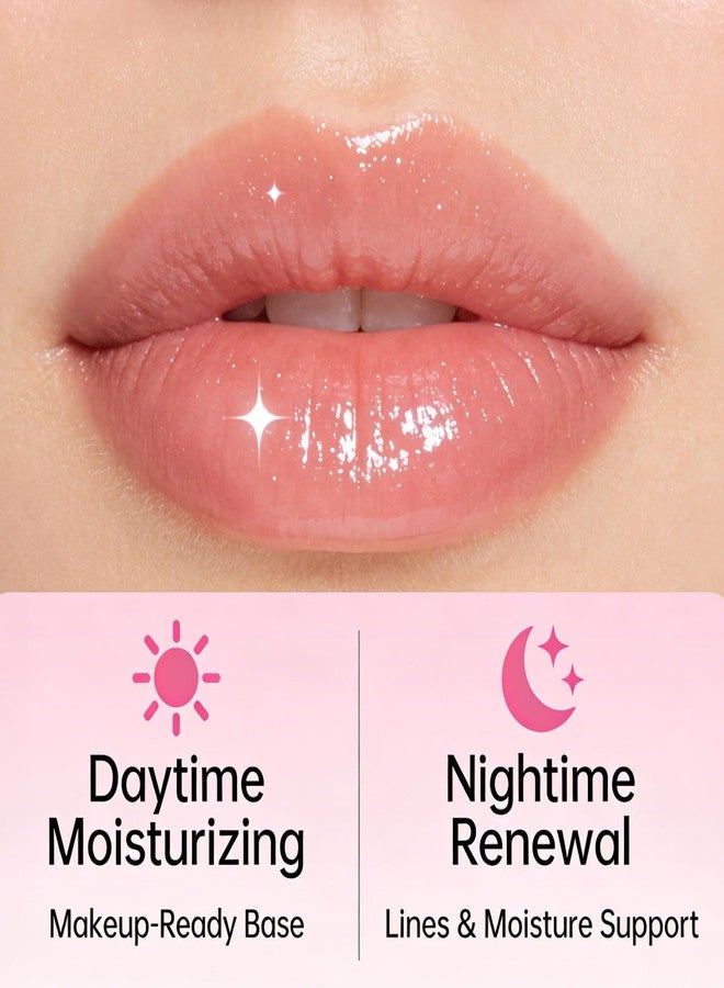 AOAO Lip Mask Overnight, Hydrolyzed Collagen & Sodium Hyaluronate Gel Pads for Intensive Moisture, Repairing Chapped Lips and Reducing Wrinkles, Daily Lip Care for Smoothing, 20Pcs(Pink) - Image 5