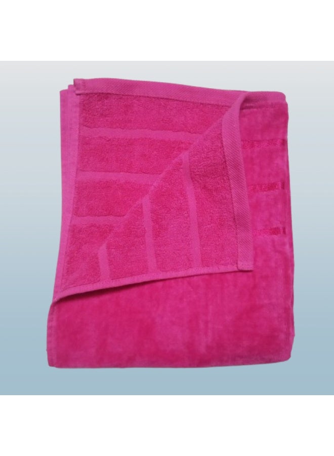 High-quality 3-piece towel set (one side cotton, one side velvet), 50x100 cm - Image 5