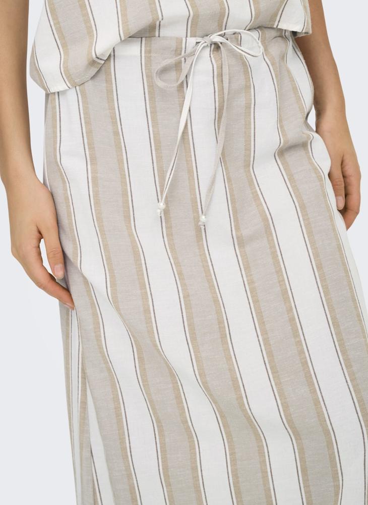 ONLY Linen Maxi Skirt  - Image 4