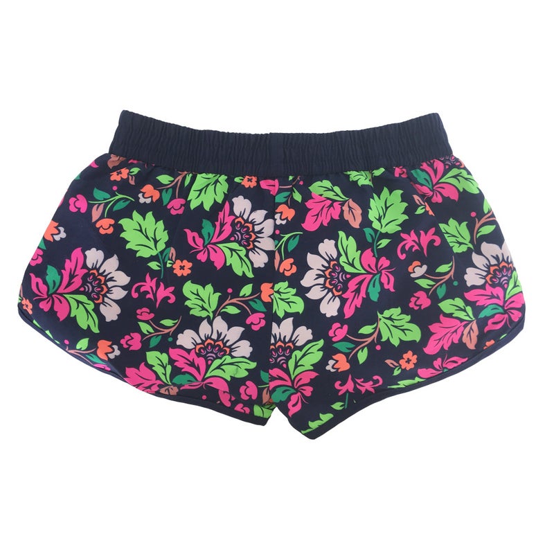 and style beach pants size quick-drying shorts seaside vacation hot spring slim floral shorts a generation of hair - Image 5
