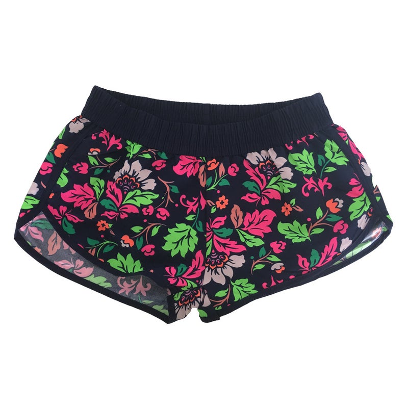 and style beach pants size quick-drying shorts seaside vacation hot spring slim floral shorts a generation of hair - Image 1