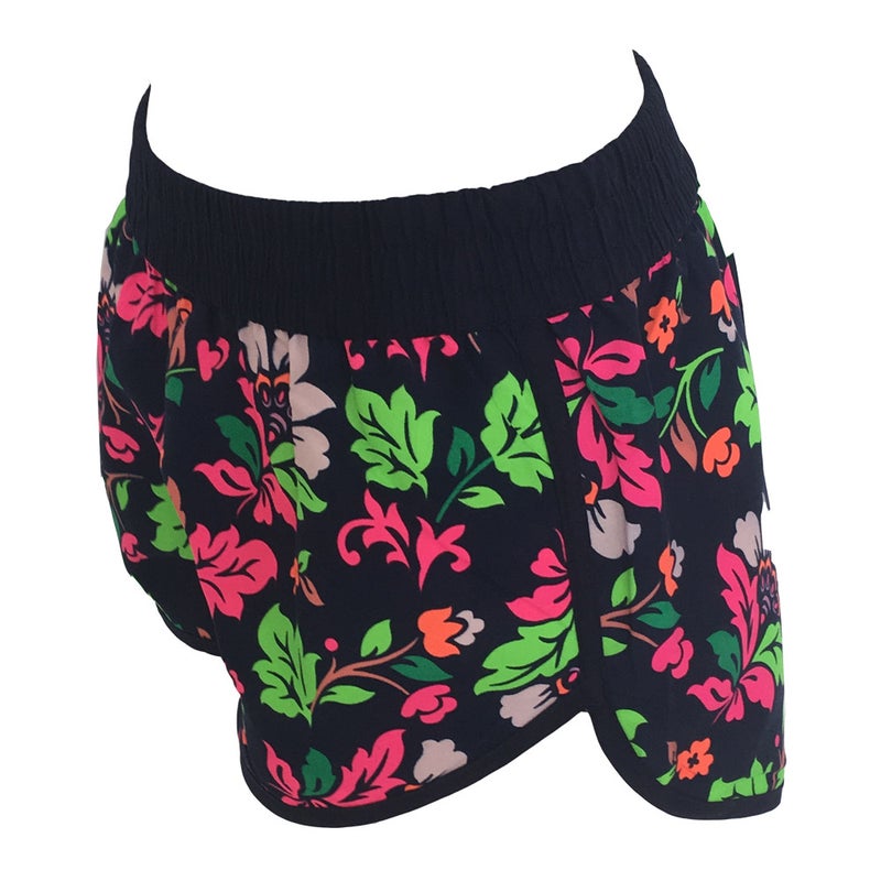 and style beach pants size quick-drying shorts seaside vacation hot spring slim floral shorts a generation of hair - Image 3