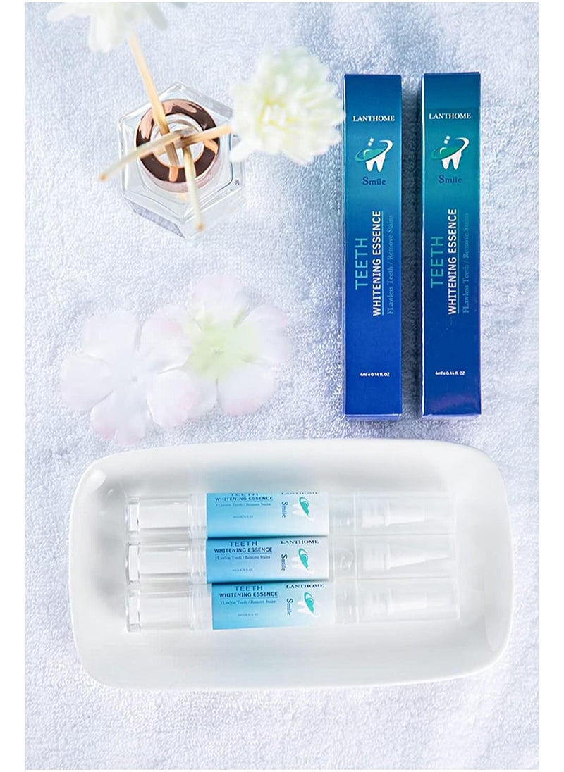 Lanthome - 2Pcs Teeth Whitening Essence，Teeth Whitening Pen，Purely White Deluxe Teeth Whitening Kit，Oral Care， Best Teeth Whitening Products，Intensive Stain Removal Teeth Reduce Yellowing - Image 1