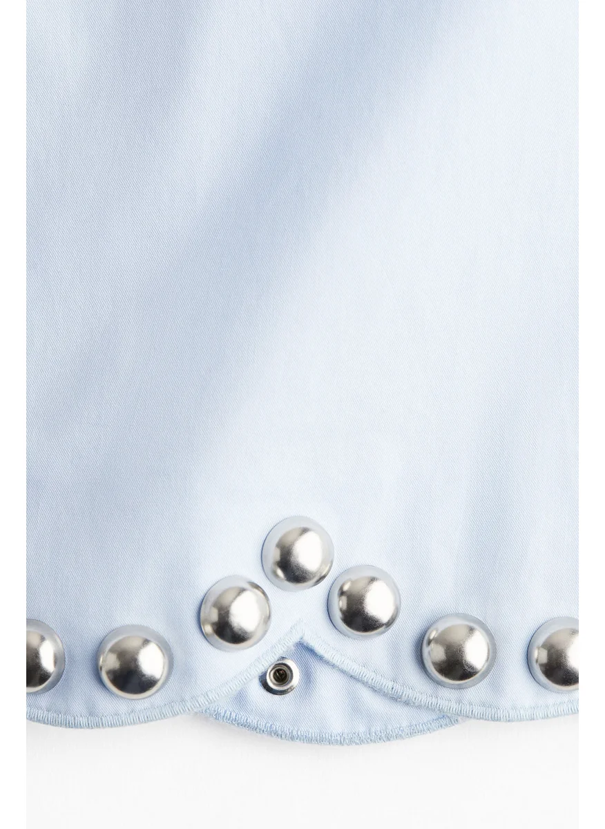 اتش اند ام Studded Twill Shirt