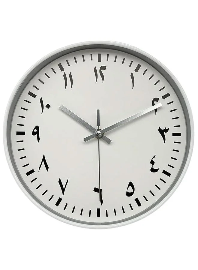 أوركيد ساعة حائط بأرقام عربية 25 سم