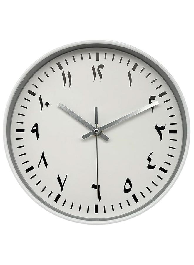 أوركيد ساعة حائط بأرقام عربية 25 سم - Image 1