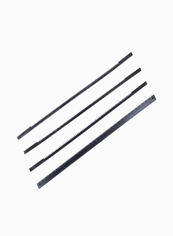 Excel Blades 8-Piece Coping Saw Set - Includes 4 Blades, 4-Way Hand File & Sanding Stick - Precision U-Frame Handsaw Kit for Wood, Plastic, Metal, and Rubber Cutting - Image 5