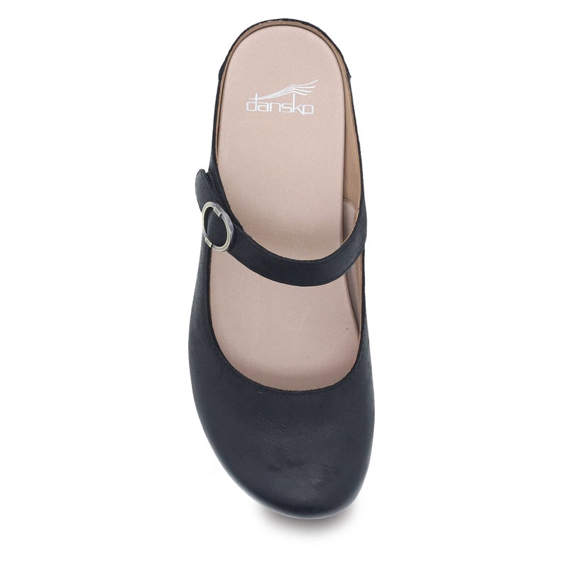 Dansko Bria Slip-On Mary Jane Mule Clogs for Women â€“ Memory Foam and Arch Support for All -Day Comfort and Support â€“ Lightweight EVA Outsole for Long-Lasting Wear Black 6.5-7 M US - Image 3