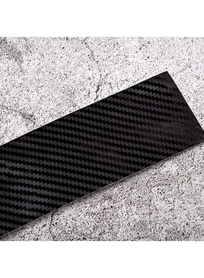 Generic Carbon Fiber Vinyl Rolled Strips, Black Carbon Fiber Protective Car Doors Car Door Strips (50cm x 2m)  - Image 2