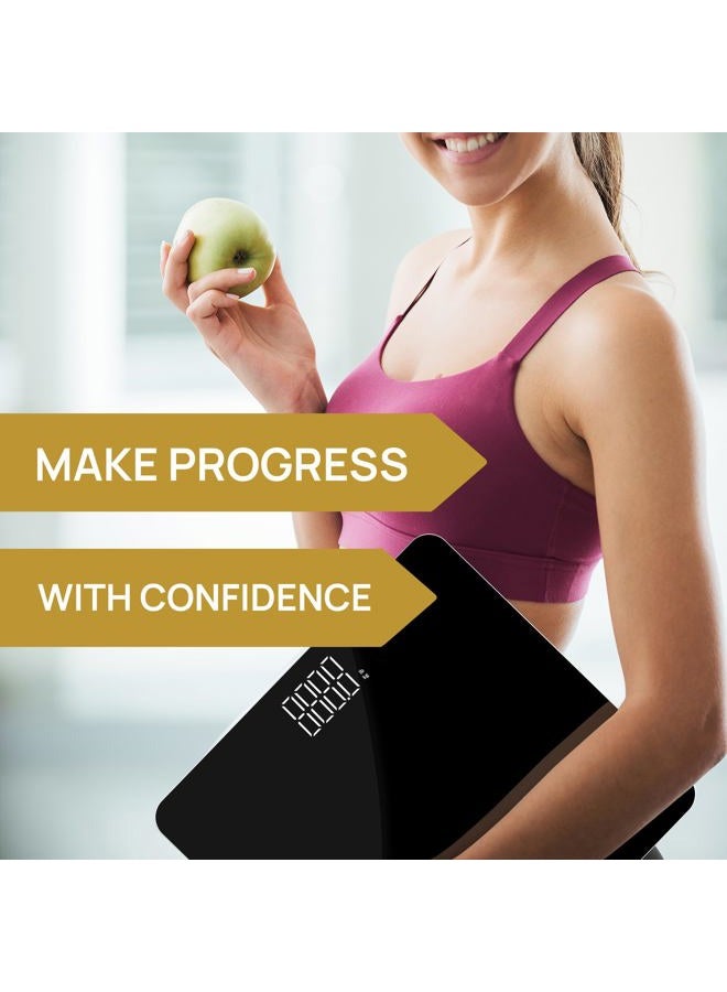 INEVIFIT Bathroom Scale, Highly Accurate Digital Bathroom Body Scale, Precisely Measures Weight up to 400 lbs - Image 4