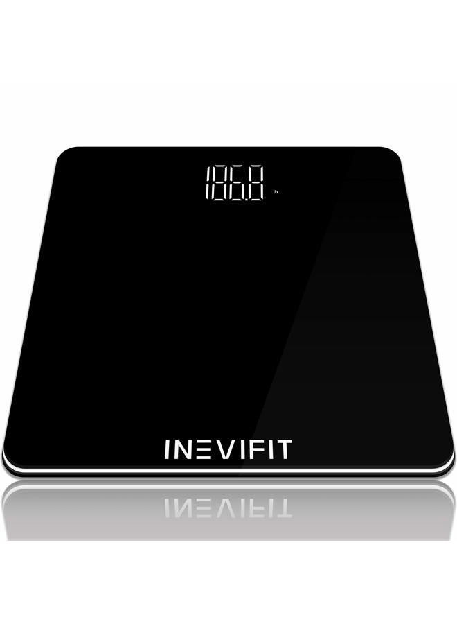 INEVIFIT Bathroom Scale, Highly Accurate Digital Bathroom Body Scale, Precisely Measures Weight up to 400 lbs - Image 1